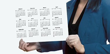 月曆，日曆，商業，女士，商業女性