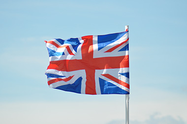 英國,英國國旗,天空,國旗