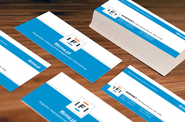 Business card, company, company logo